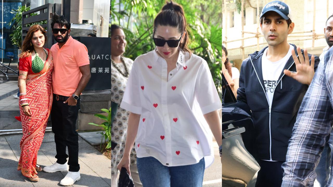Spotted in the city: Arti Singh, Dipak Chauhan, Karisma Kapoor and more