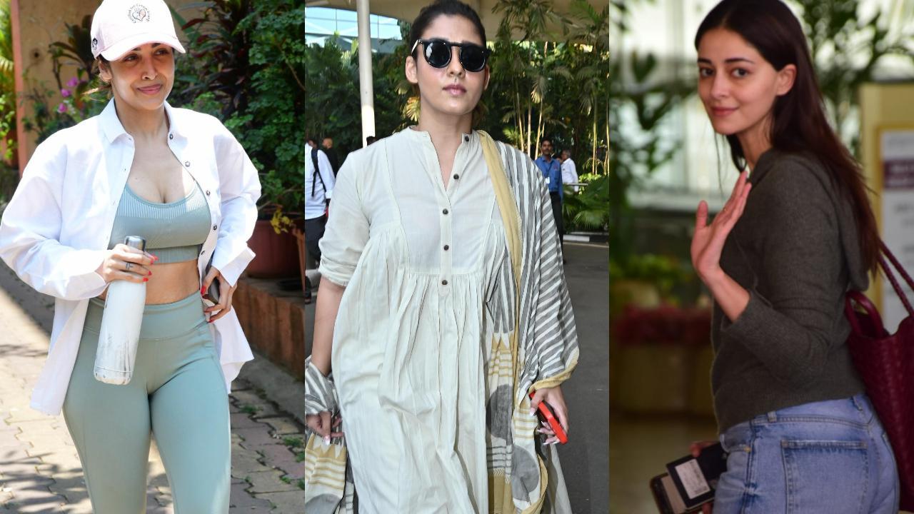 Spotted in the city: Nayanthara, Malaika Arora, Ananya Panday and others
