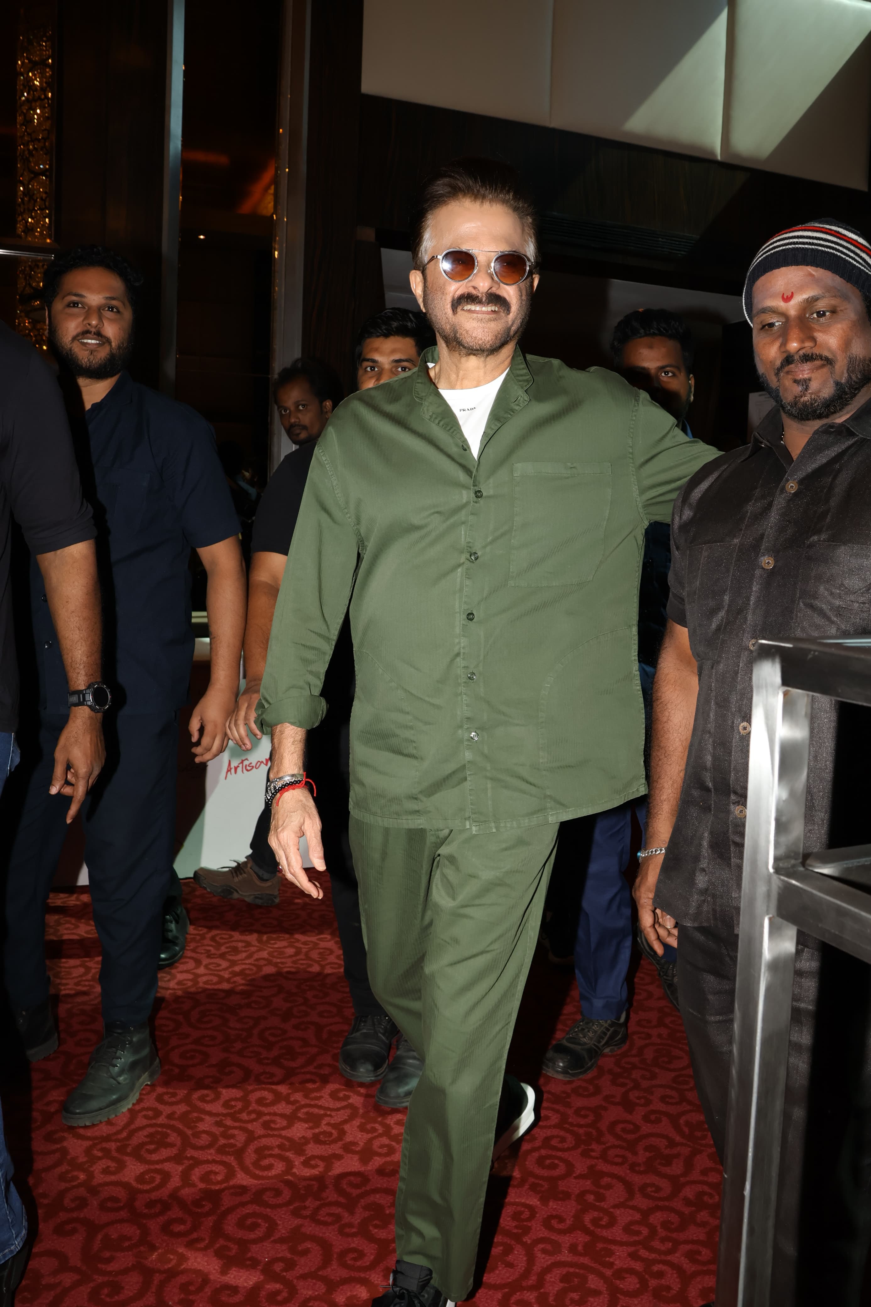Anil Kapoor marked his presence at an event in Mumbai today