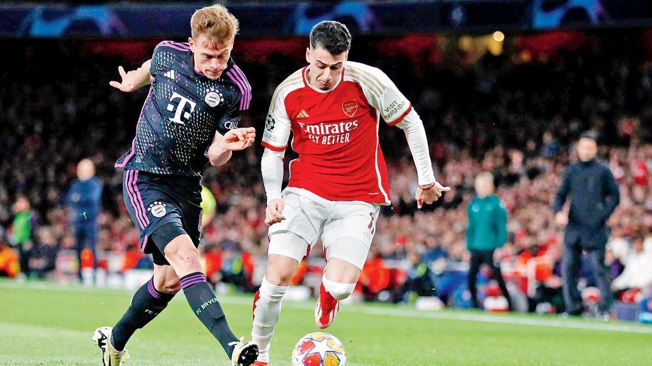 Arteta urges Arsenal to learn from Bayern tie