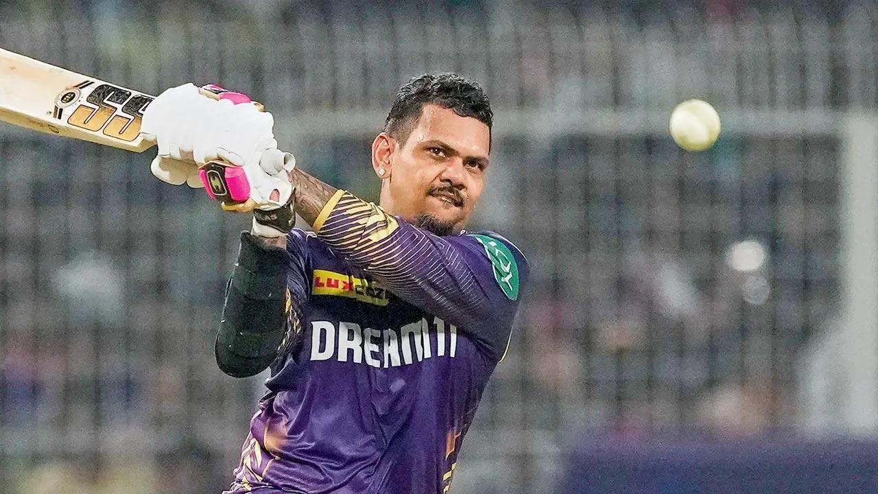 Sunil Narine
Star all-rounder Sunil Narine is having a great run in the IPL 2024. The former West Indies player has already scored a century in the ongoing edition and the home crowd will keep tabs on him to deliver a crucial knock, today against PBKS. In seven matches, he has scored 286 runs