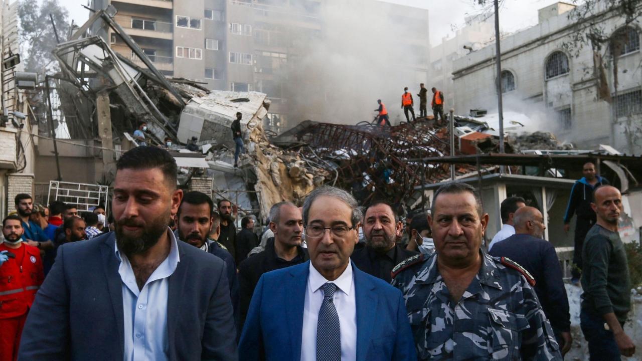 Though it rarely acknowledges its actions in Syria, Israel has said it targets bases of Iran-allied militant groups such as Lebanon's Hezbollah, which has sent thousands of fighters to support Syrian President Bashar Assad's forces