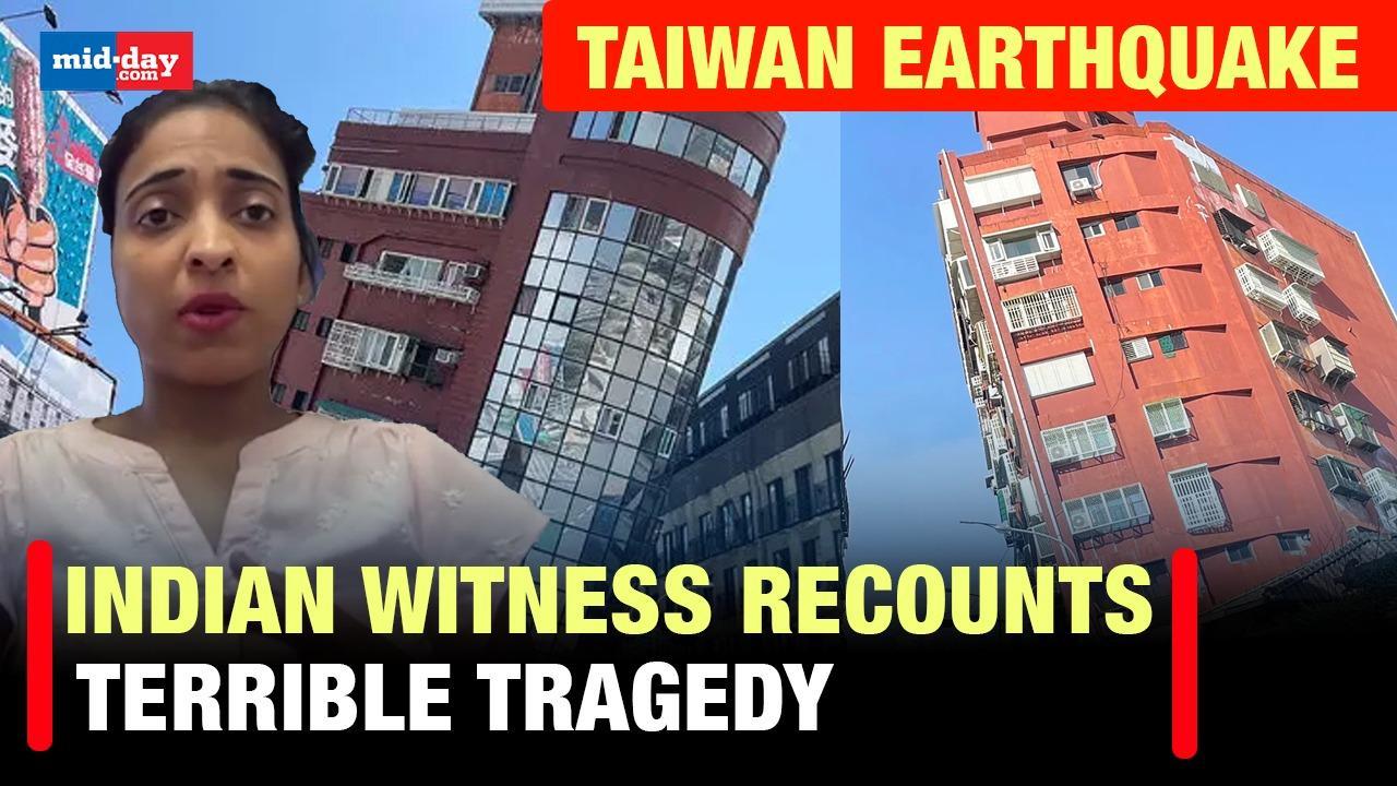  Taiwan Earthquake: Eyewitness Indian national in Taiwan narrates horrific incid