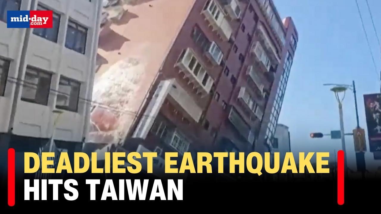 Taiwan Earthquake: Earthquake of 7.2 magnitude hits Taiwan