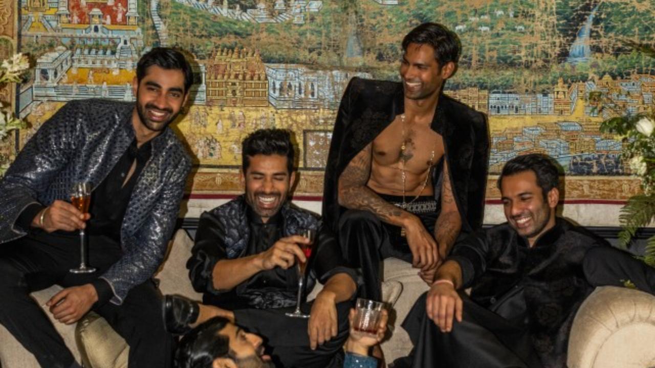 The campaign celebrates the diverse expressions of being a man of today,  inviting individuals to embrace their authentic selves. Image courtesy: Tarun Tahiliani