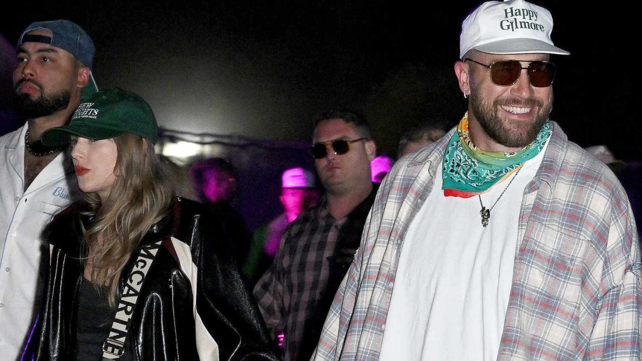 Taylor and beau Travis spotted dancing at Coachella 2024