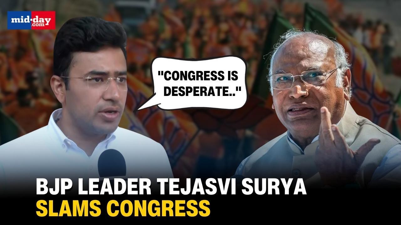 Lok Sabha Elections 2024: Tejasvi Surya Casts Vote, Slams Congress 
