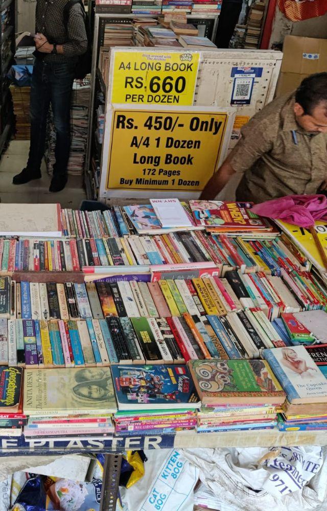 Although the prices of books here are fixed, you can still find your favourite one starting at Rs 50 or 100 if you wish to get your hands on a second-hand copy
