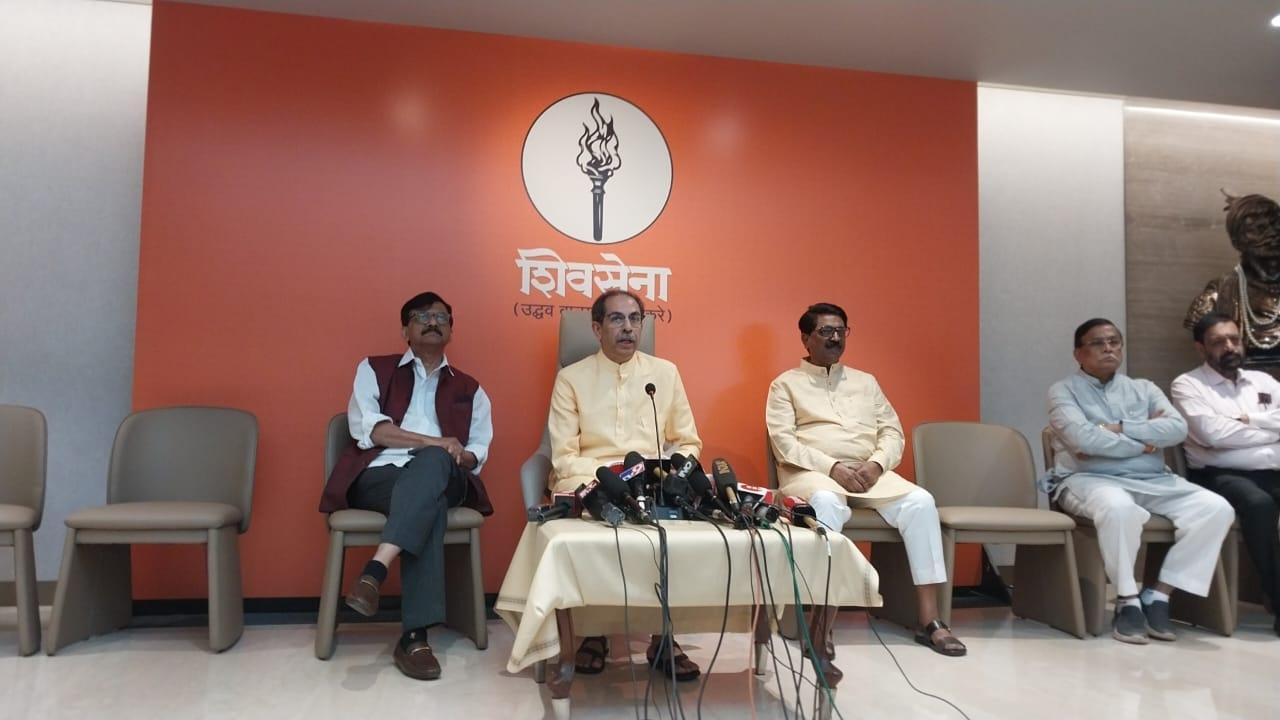 Addressing a press conference after releasing a song to promote the party's poll symbol, Thackeray said a joint manifesto of the Maha Vikas Aghadi (MVA) parties, comprising the Sena (UBT), NCP (Sharadchandra Pawar) and Congress, will be released soon