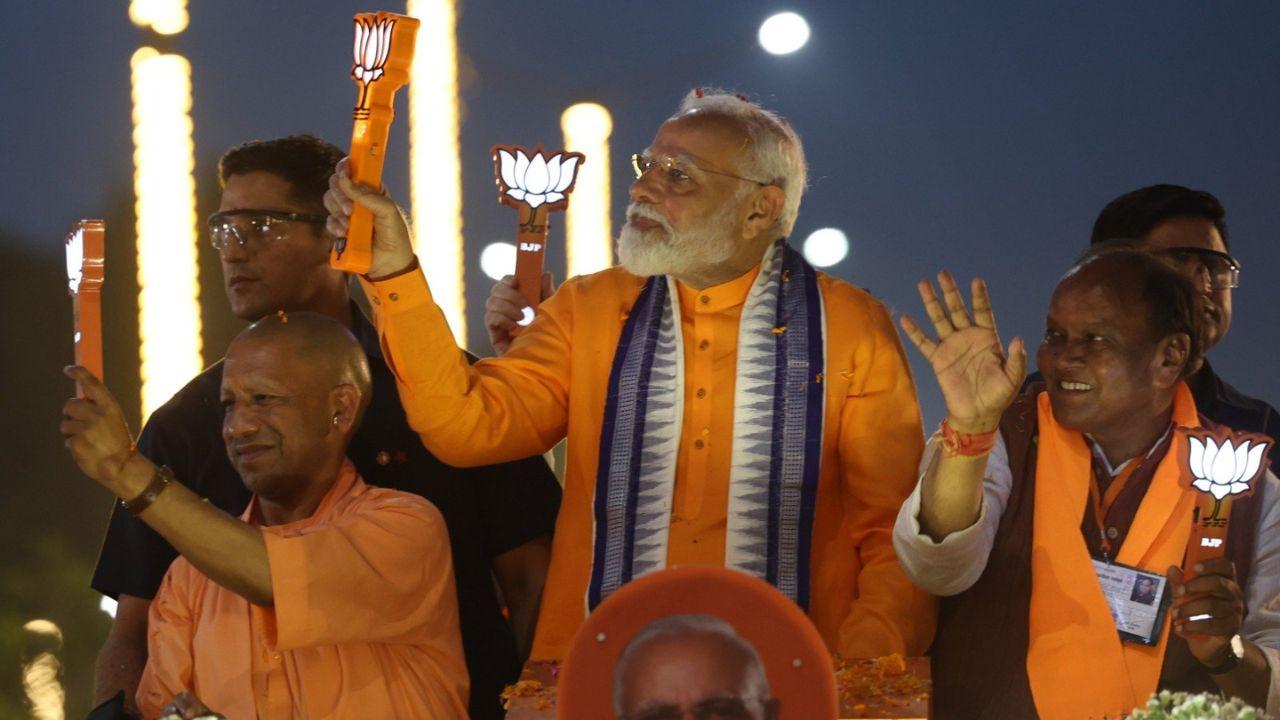 The rally aimed to garner support for Lok Sabha candidate Chhatrapal Singh Gangwar from Bareilly, with both Modi and Yogi urging voters to elect him to represent their interests in the House.
