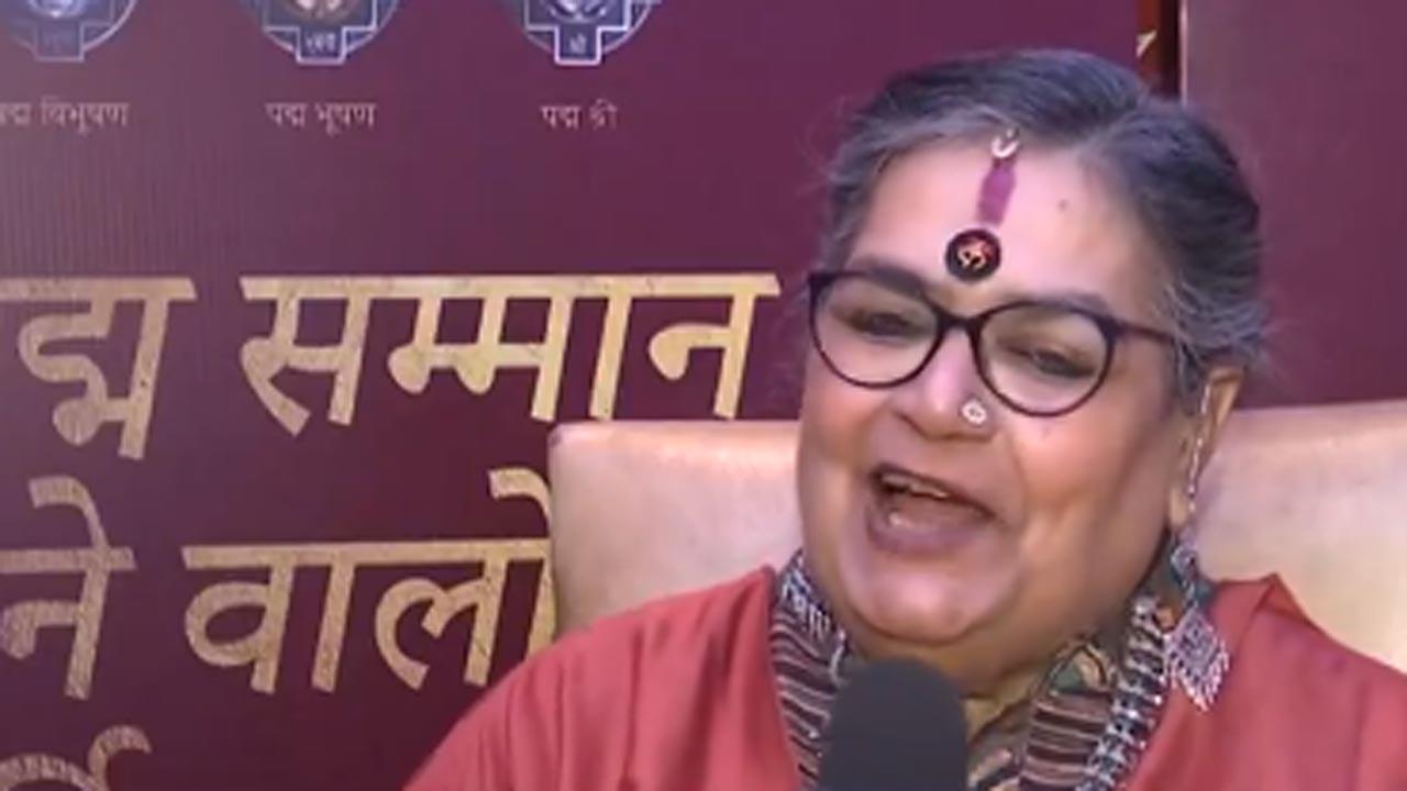 'Biggest moment of my life': Usha Uthup on receiving Padma Bhushan