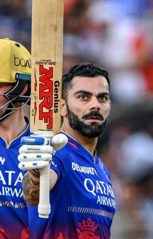 During the IPL 2024 match between RCB and GT, Virat Kohli scored an unbeaten 70 runs in just 44 deliveries. His knock was laced with 6 fours and 3 sixes