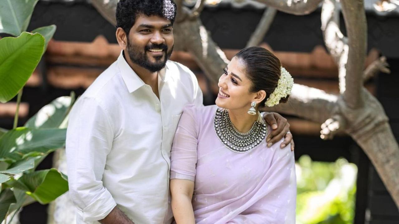 Nayanthara oozes love in pictures with hubby Vignesh