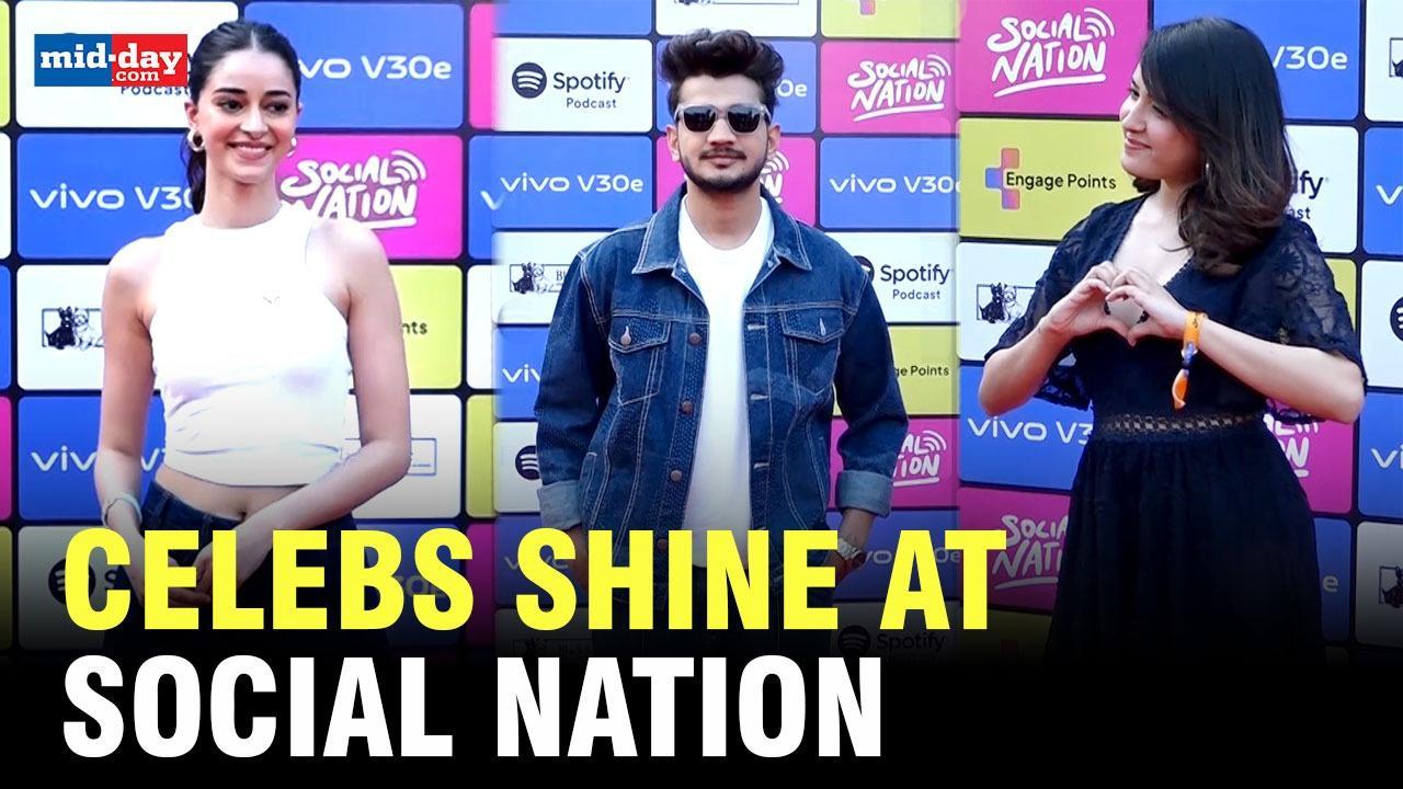 Social Nation: Ananya Panday, Munawar Faruqui, and others attend