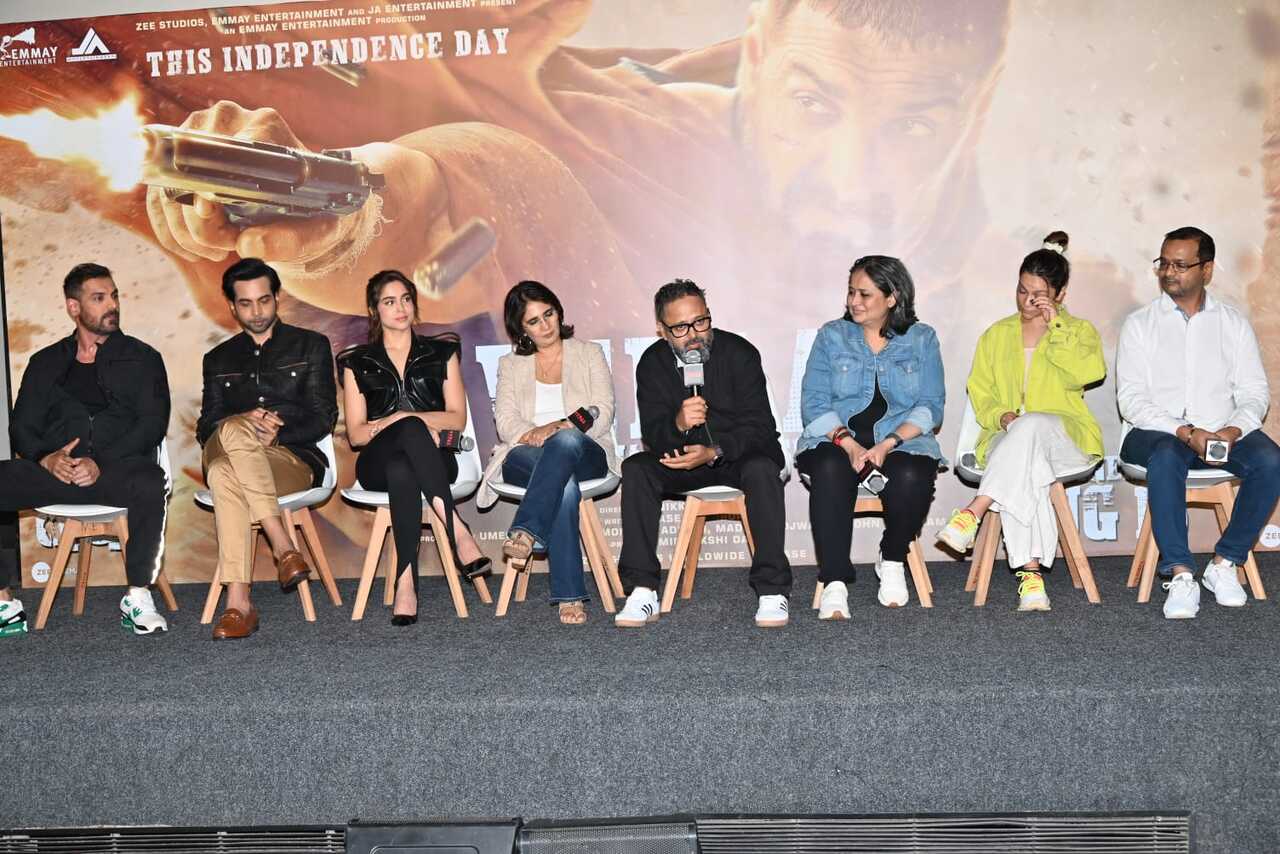 Vedaa was stuck at the censor board for a while before it got a clearance. The team had their trailer launch today in the city