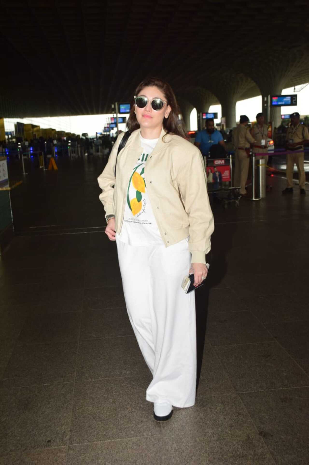 Shefali Jariwala was spotted at the airport
