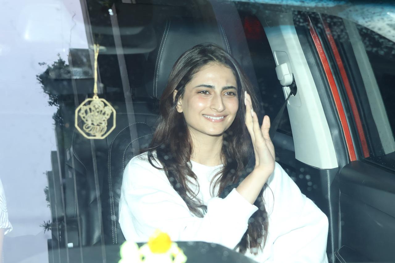 Palak Tiwari was all smiles as she got papped in the city