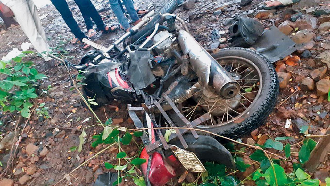 The SUV vehicle that ran over the victim