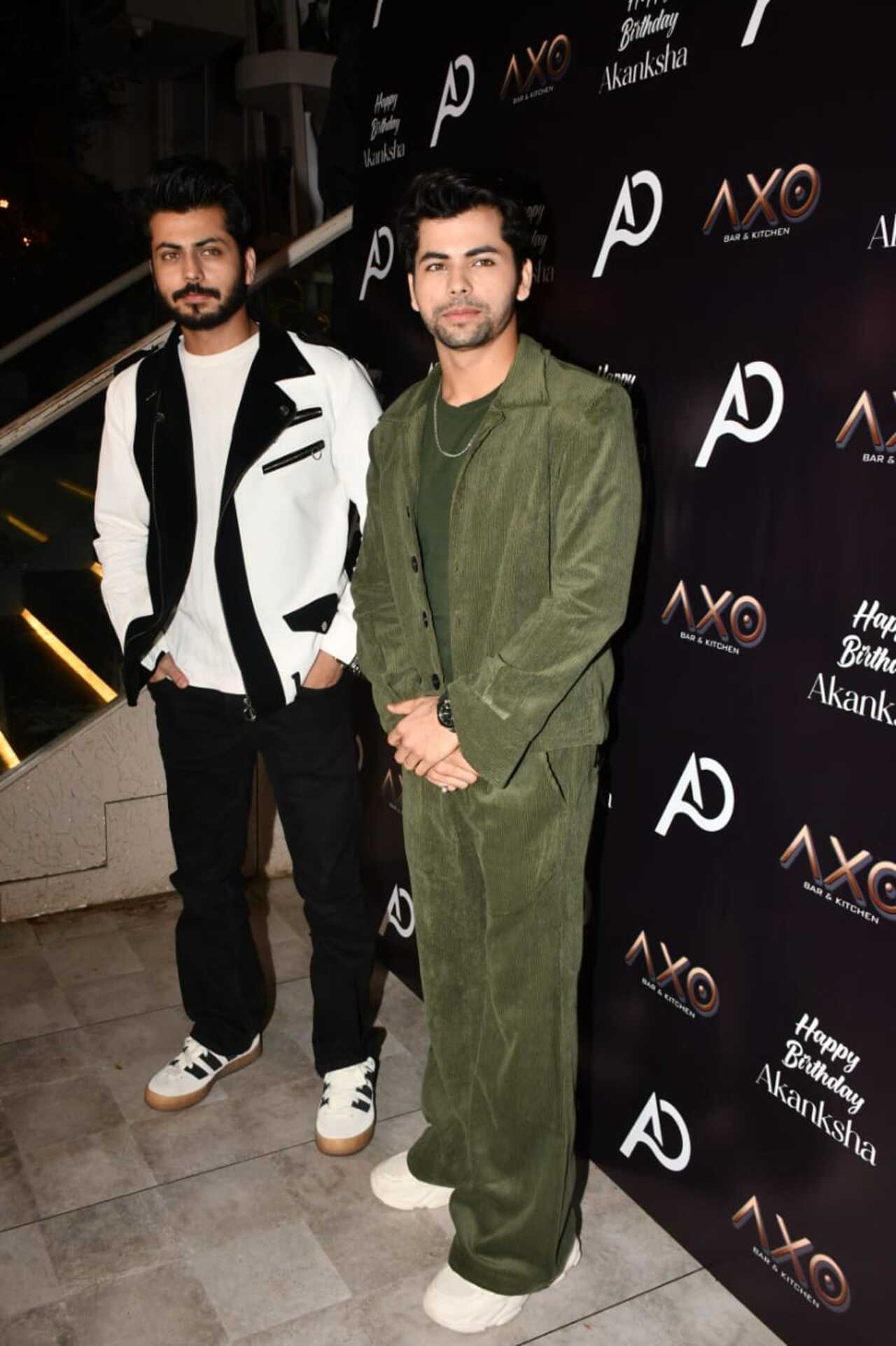 Siddharth and Abhishek Nigam were also invited to Akanksha Puri's birthday bash