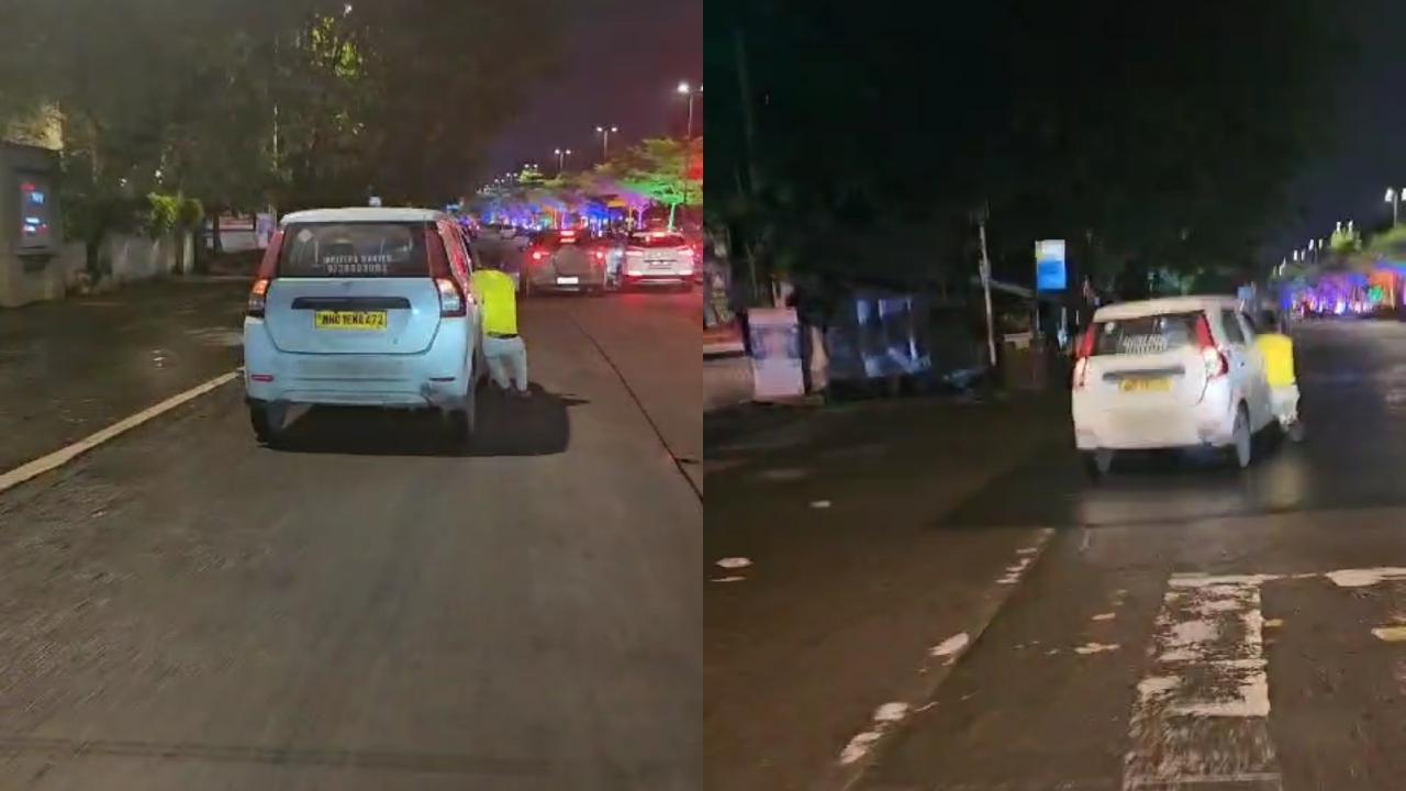 Watch video | Mumbai: 26-year-old arrested for drunk driving and performing stunts, crashes into parked car in Andheri