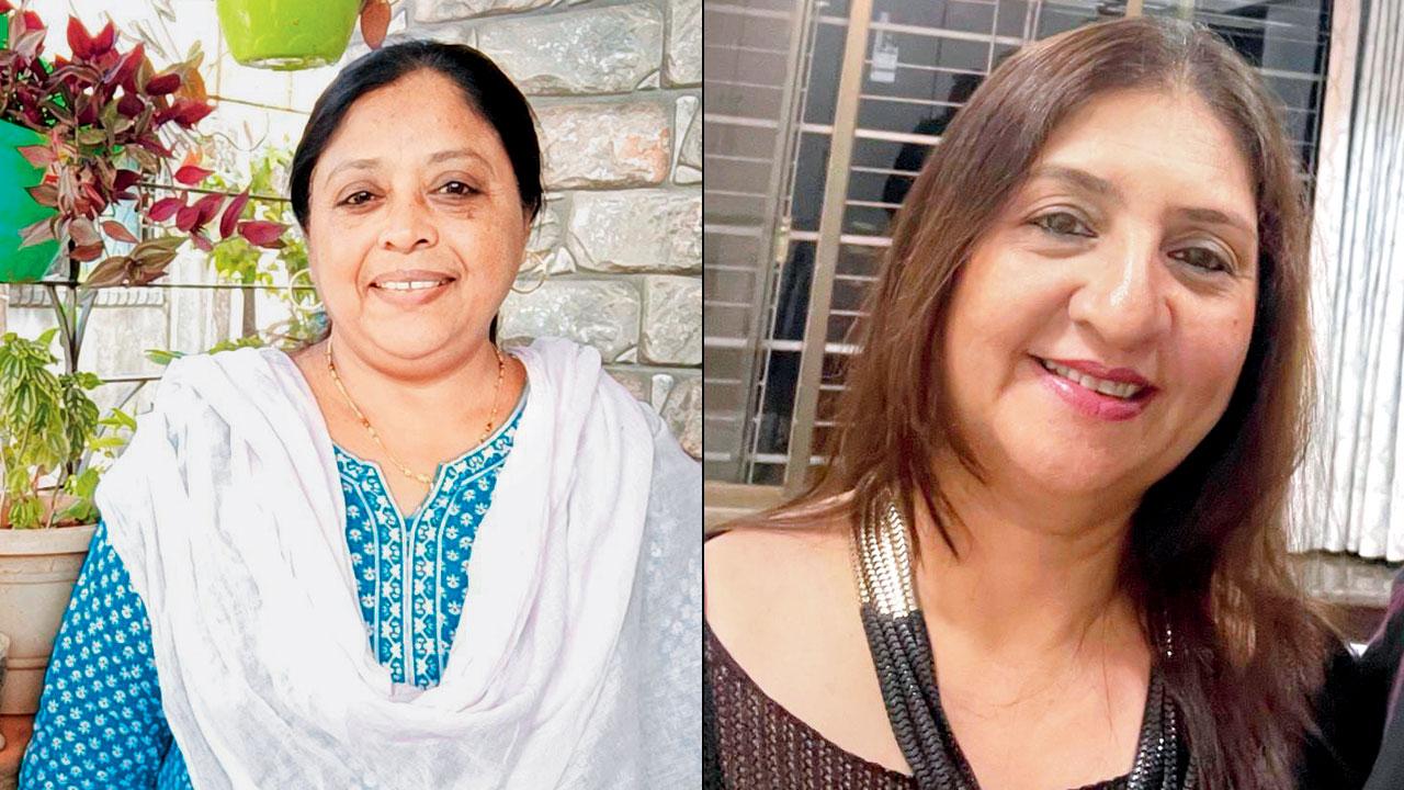 Anjum Khan and Dipti Thakker