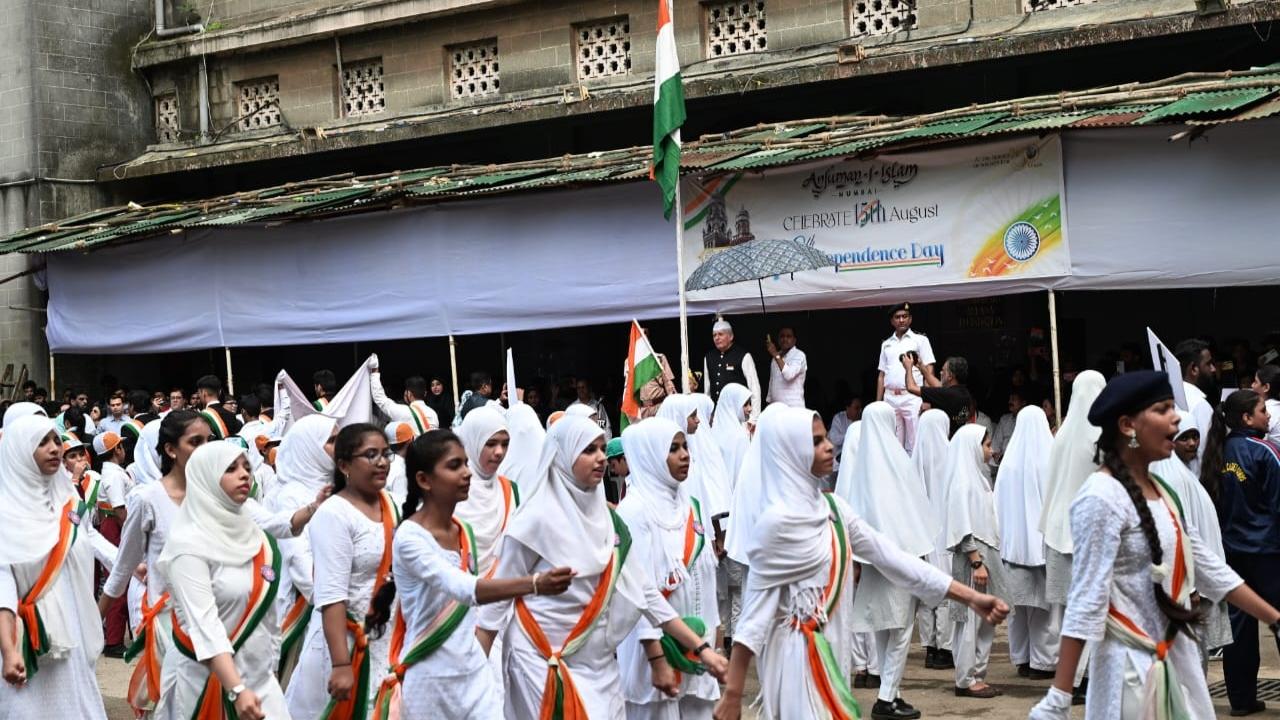 Meanwhile, in the national capital, historical monuments, iconic landmarks and government buildings were lit up in the colours of the national flag to commemorate the freedom movement that led to the country's independence in 1947