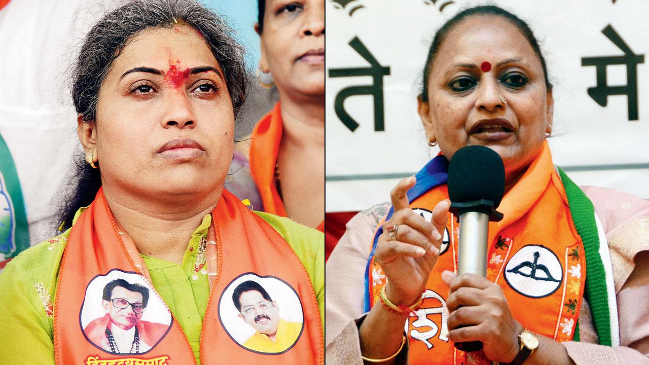 Rutuja Latke, Andheri East MLA. File pic (right) Yamini Jadhav, Byculla MLA