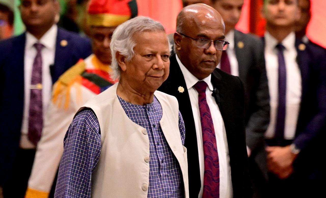 Notably, no representatives from Sheikh Hasina's party, the Awami League, were present