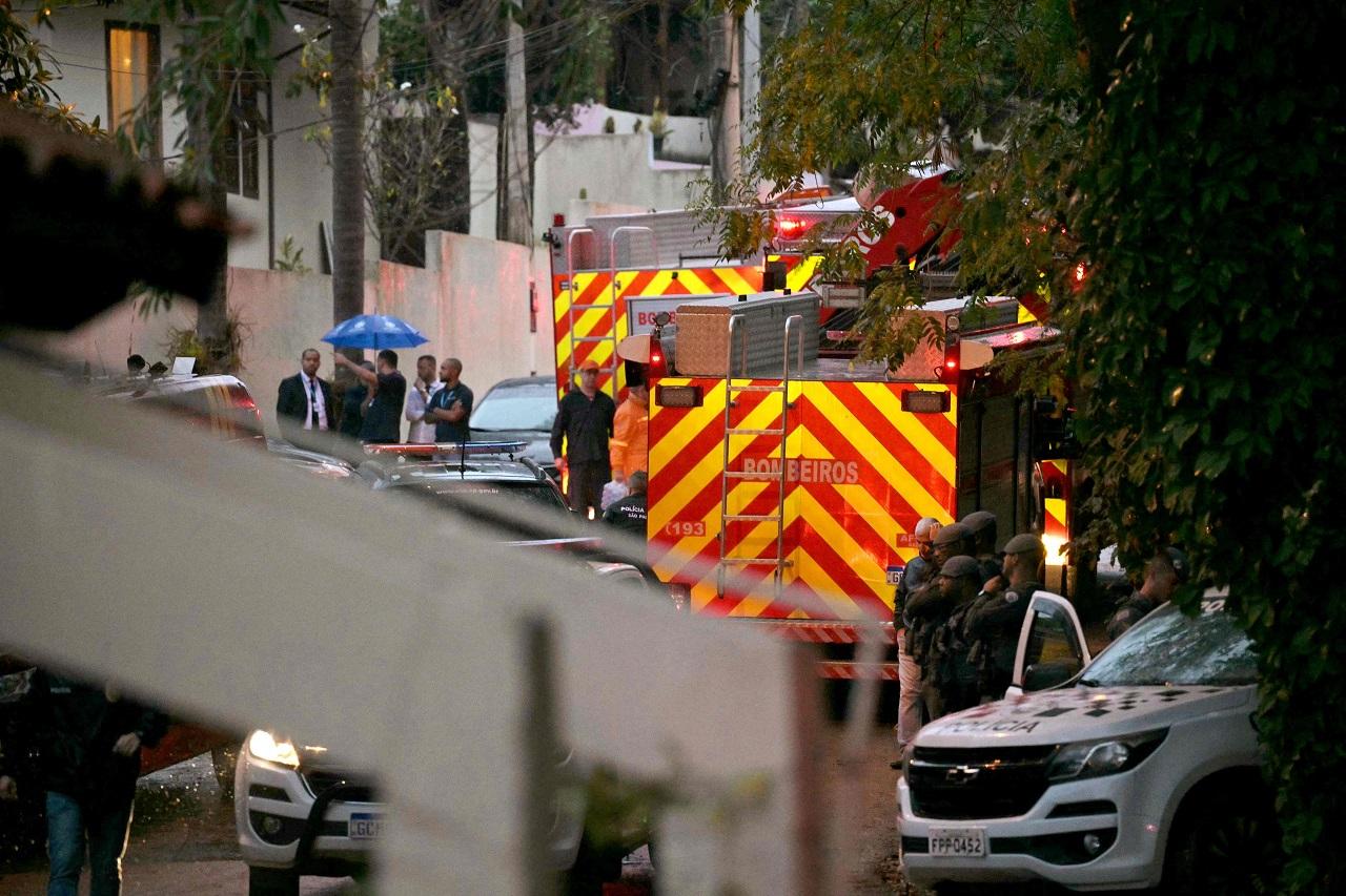 The state's firefighters, military police and civil defence authority dispatched teams to the location. Sao Paulo's public security secretary Guilherme Derrite spoke to reporters and confirmed that no survivors had been found. He also said the plane's black box was recovered