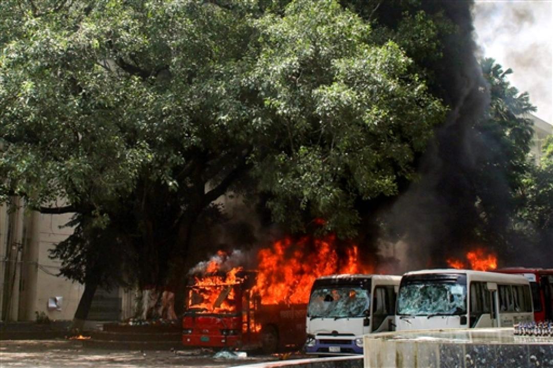 Delhi Police say security beefed up at Bangladesh High Commission as PM Sheikh Hasina flees Dhaka