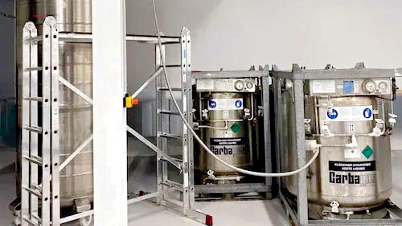The company uses cryopreservation, a process that freezes biological materials