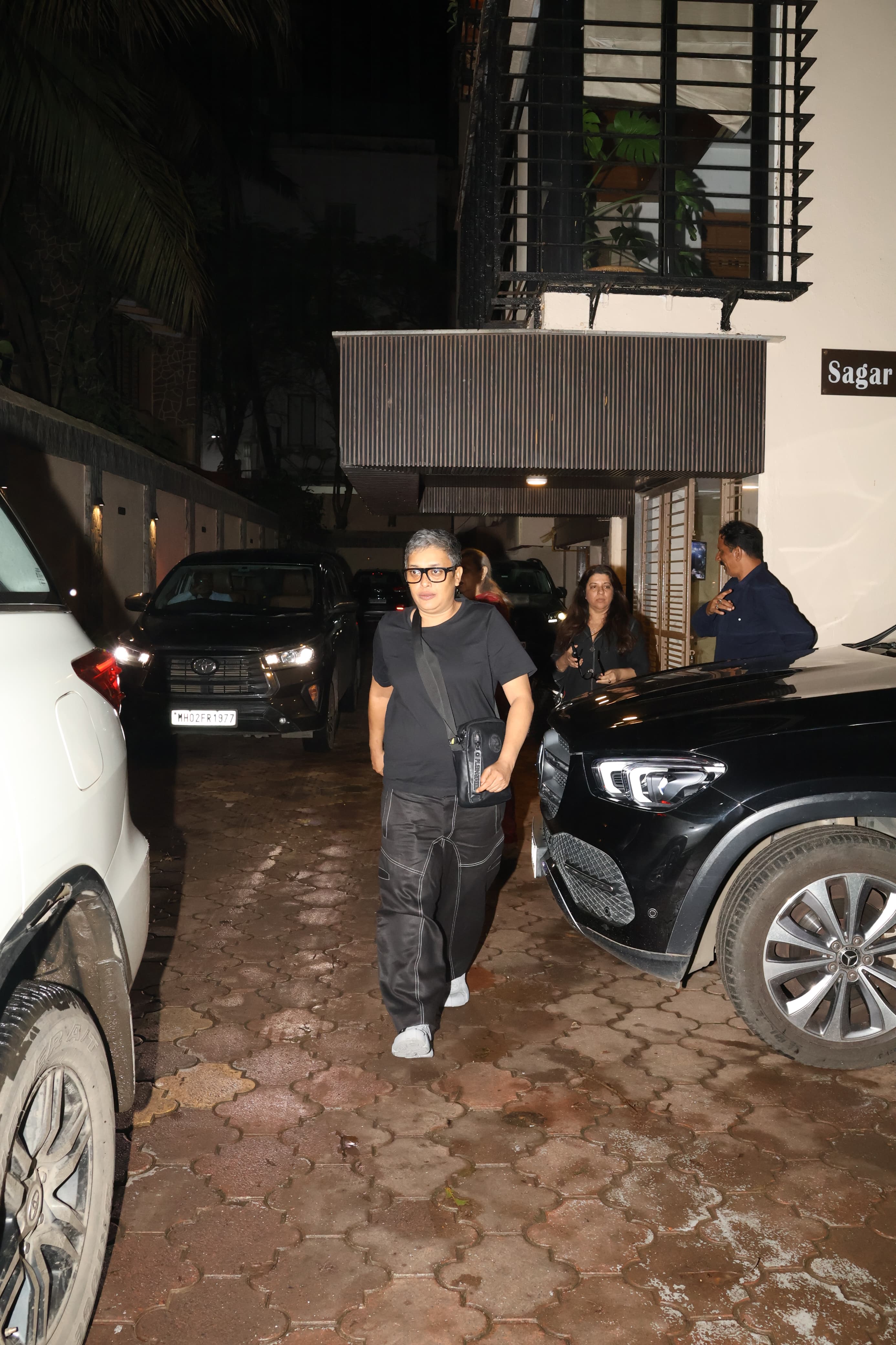 Reema Kagti was also photographed wearing a simple and cool outfit