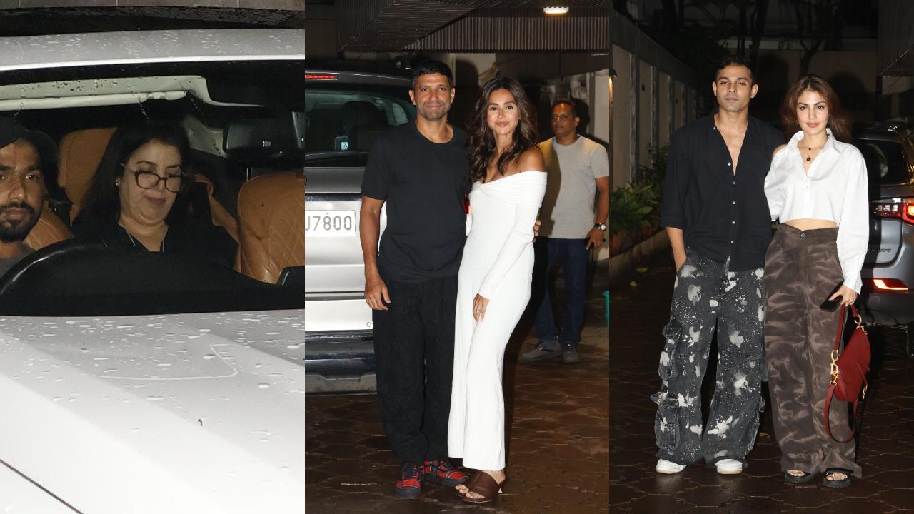 Shibani Dandekar’s star-studded birthday bash
