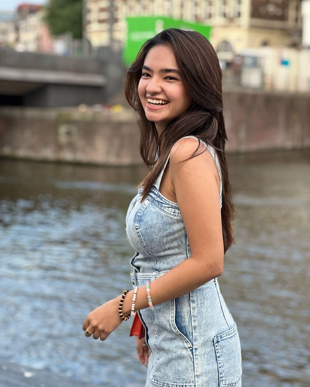 And finally, the birthday post came where Anushka can be seen rocking a denim dress