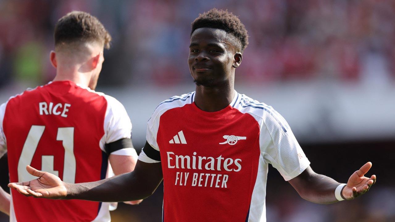 EPL: Saka-Havertz combine to begin Arsenal’s campaign with 2-0 win over Wolves
