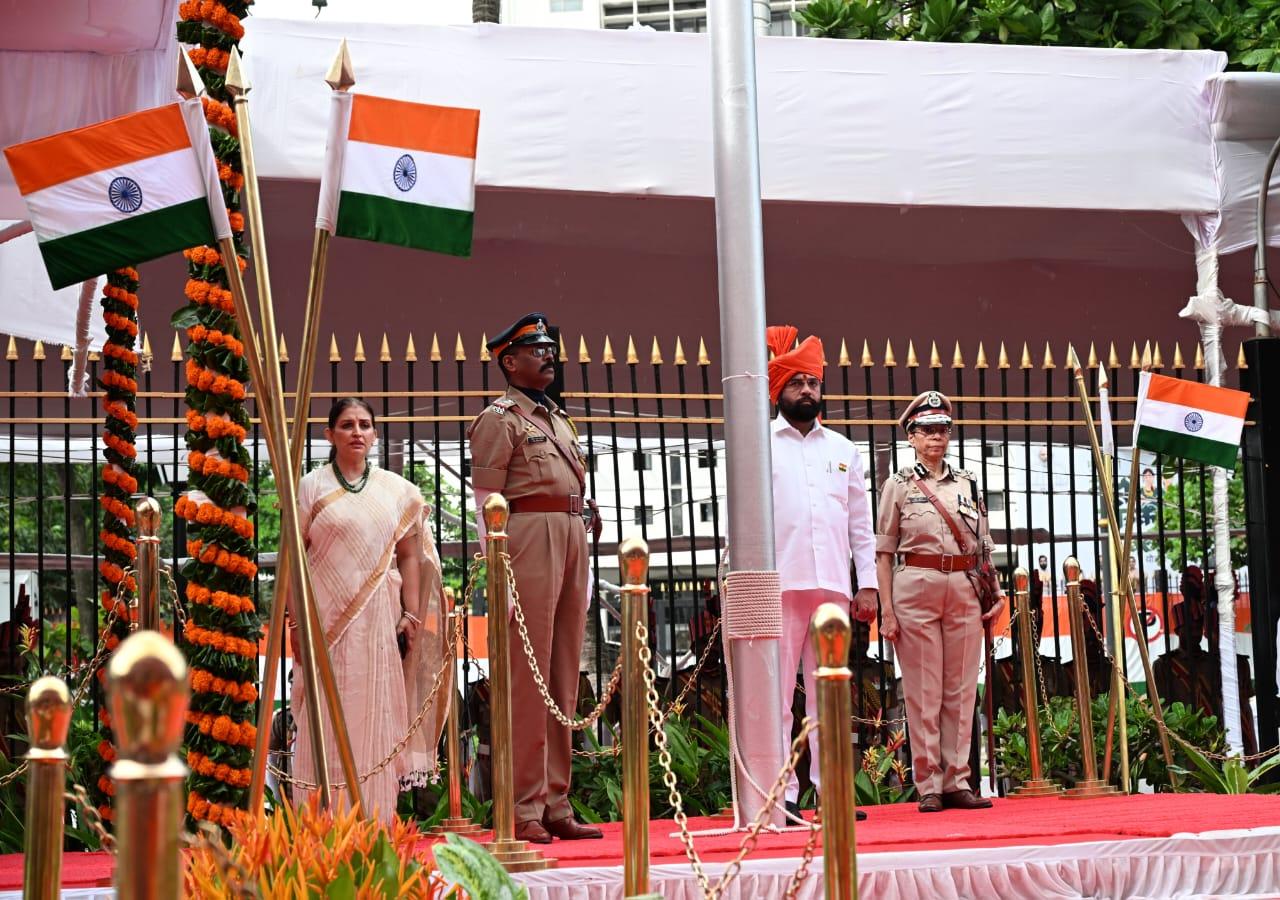 Speaking to the media, the Maharashtra CM extended tributes to the martyrs of the freedom struggle