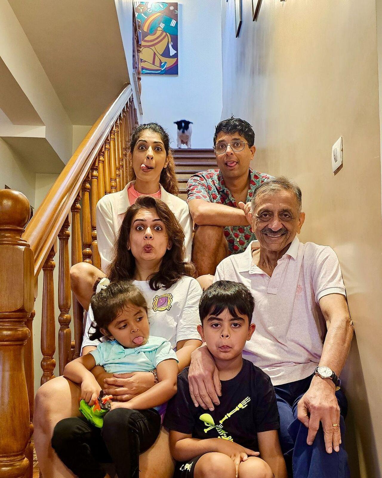 Aishwarya, known for her role in Saas Bina Sasural opposite Ravi Dubey, frequently shares pictures with her dad