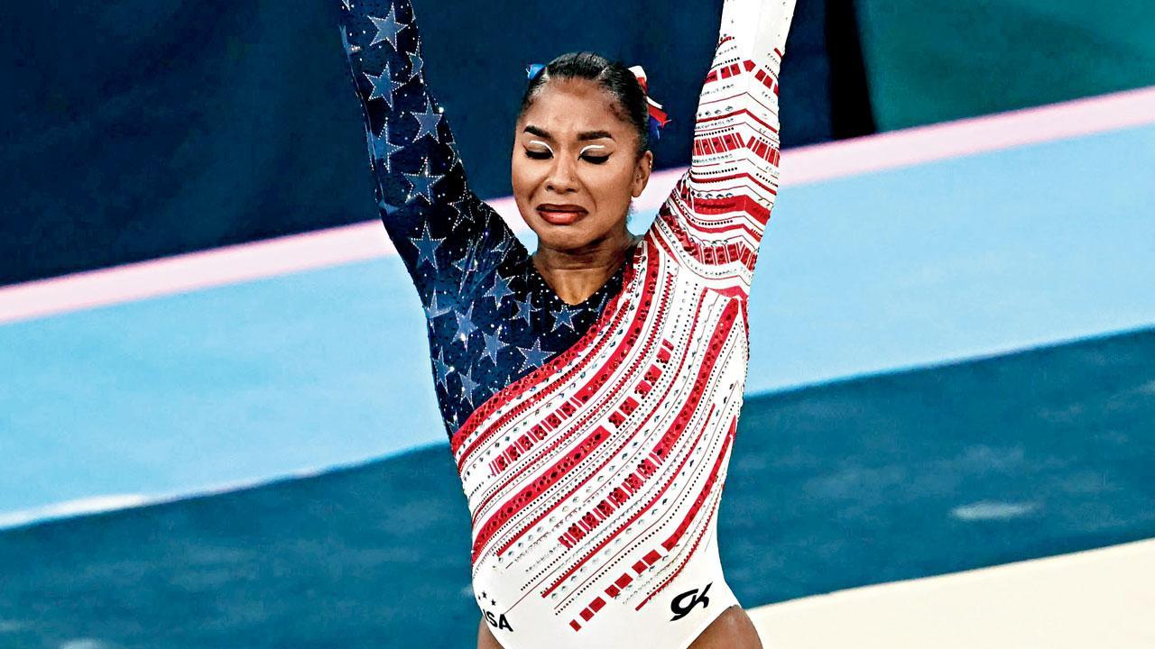 USA gymnast Chiles loses floor bronze to Romania’s Barbosu after CAS ruling