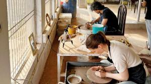 This farm stay-cum-pottery studio offers a creative escape from city life