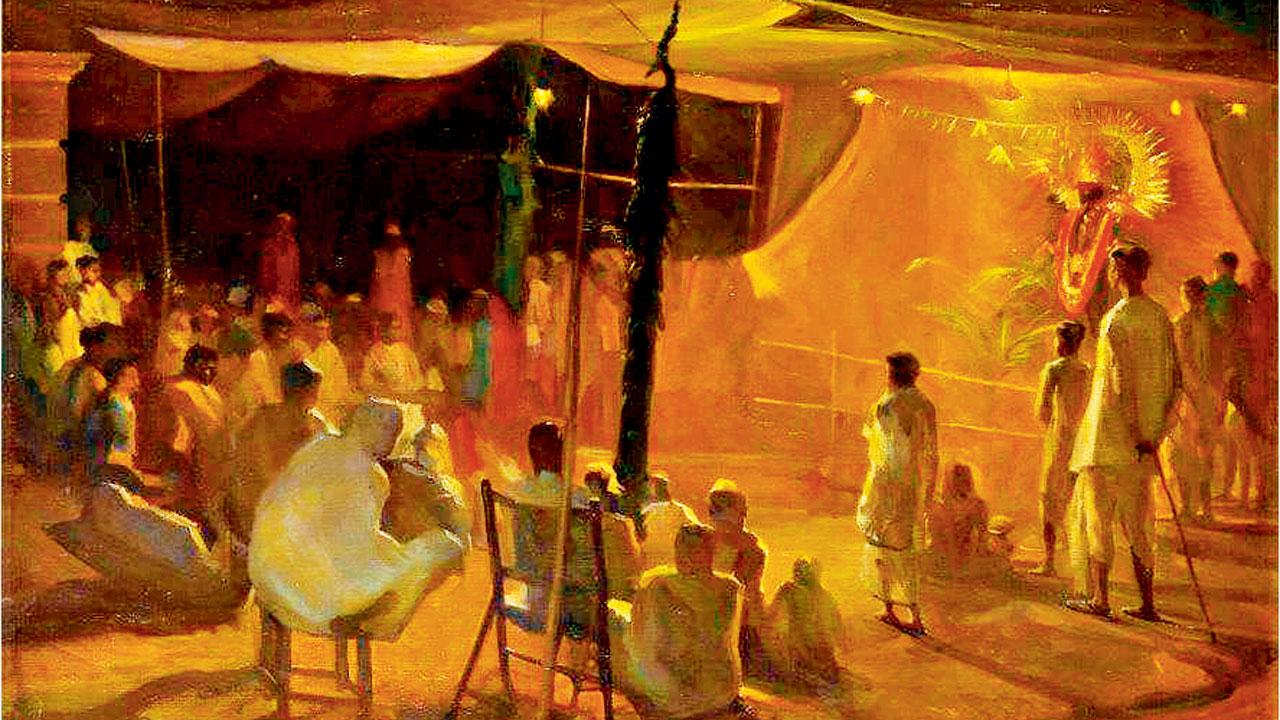 Village Kali Puja by Prahlad  Karmakar. PIC COURTESY/DAG