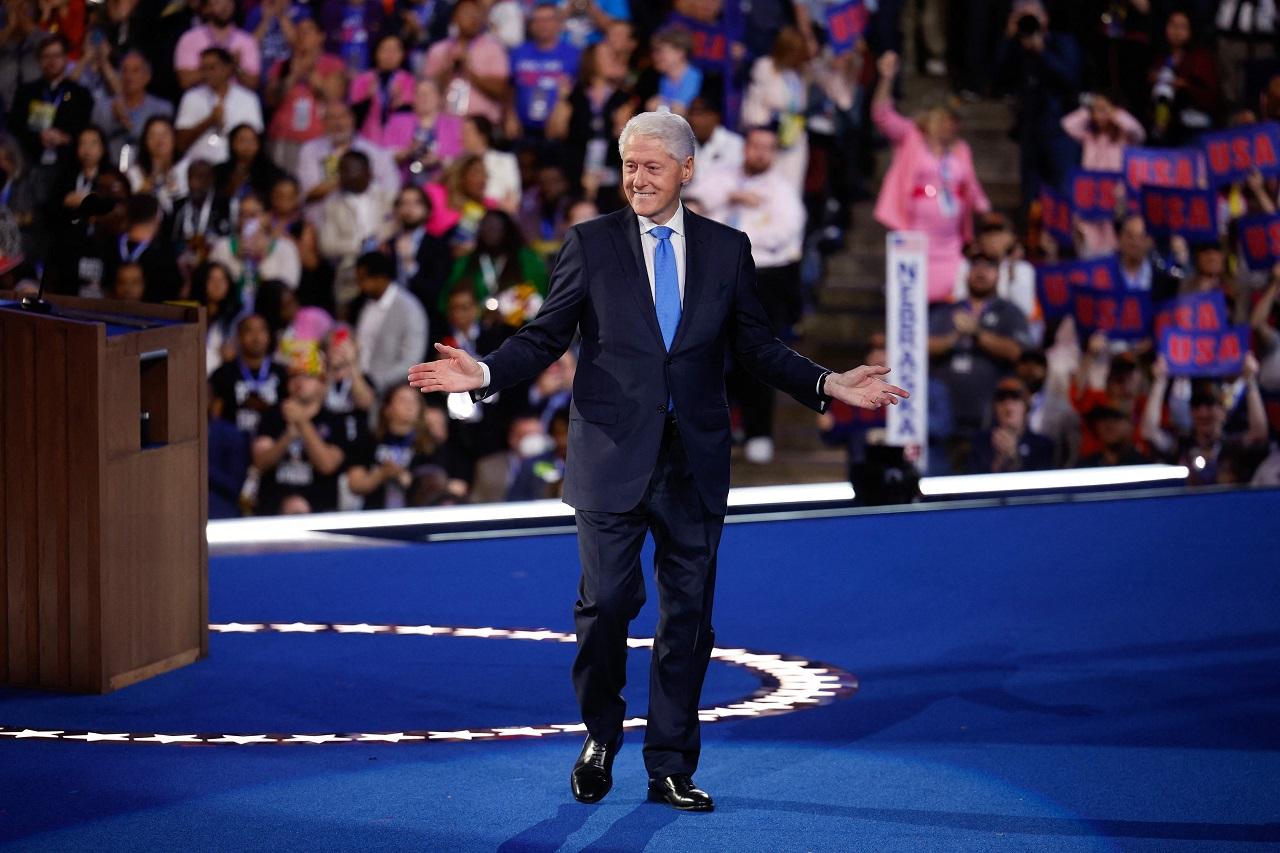 Clinton's wife, Hillary Clinton, lost the 2016 election to former President Trump, the current Republican presidential nominee