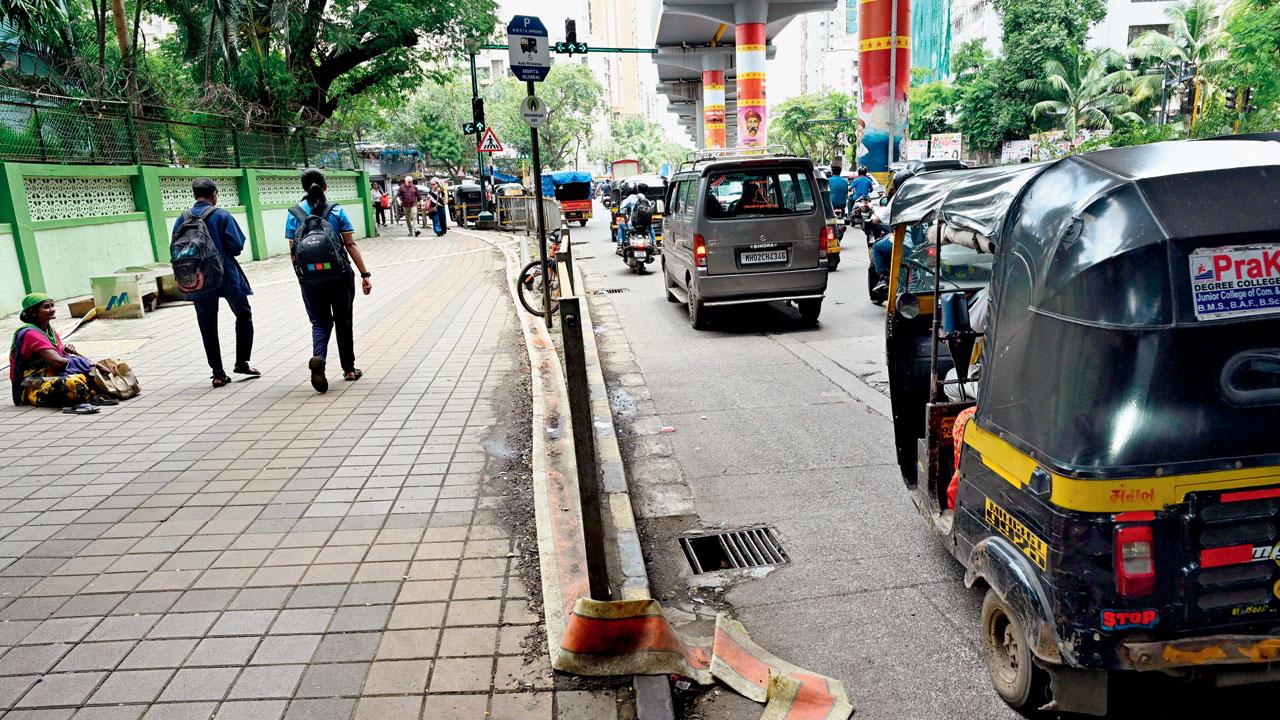 Motorists have expressed fears about their tyres getting stuck in openings