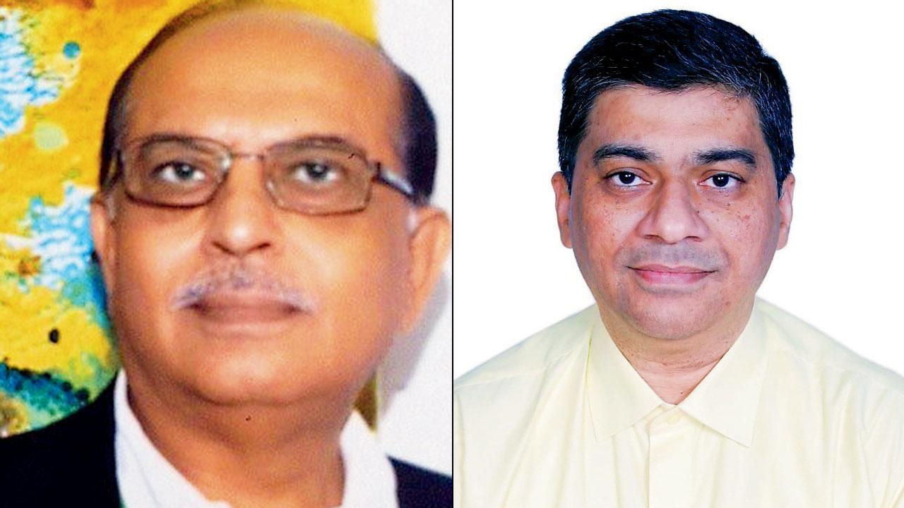Dr Subhash Hira, professor, University of Washington (right) Dr Ketan Vagholkar, prof. of surgery, DY Patil Medical College
