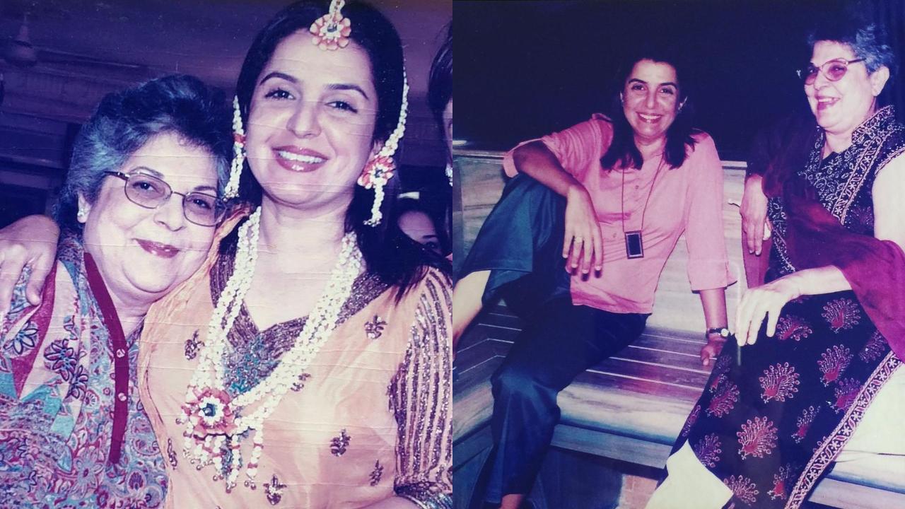 Farah Khan pens emotional note for mom Menaka Irani: ‘She’s always a part of me’