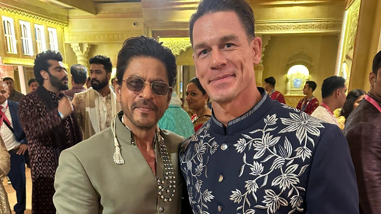 John Cena recalls meeting Shah Rukh Khan during his recent visit to India