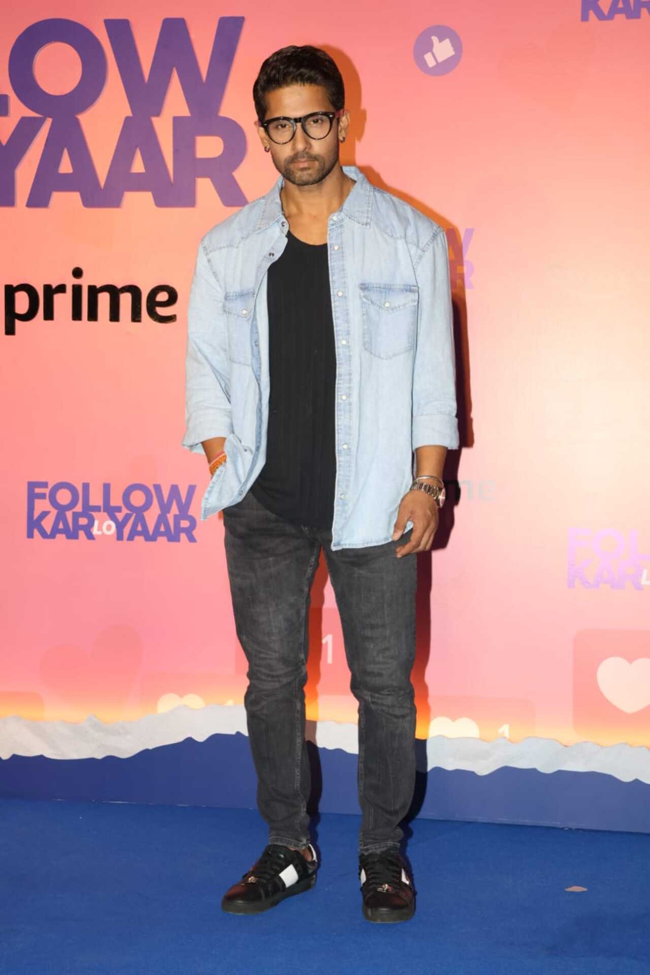 Ravi Dubey kept it simple at the Follow Kar Lo Yaar screening