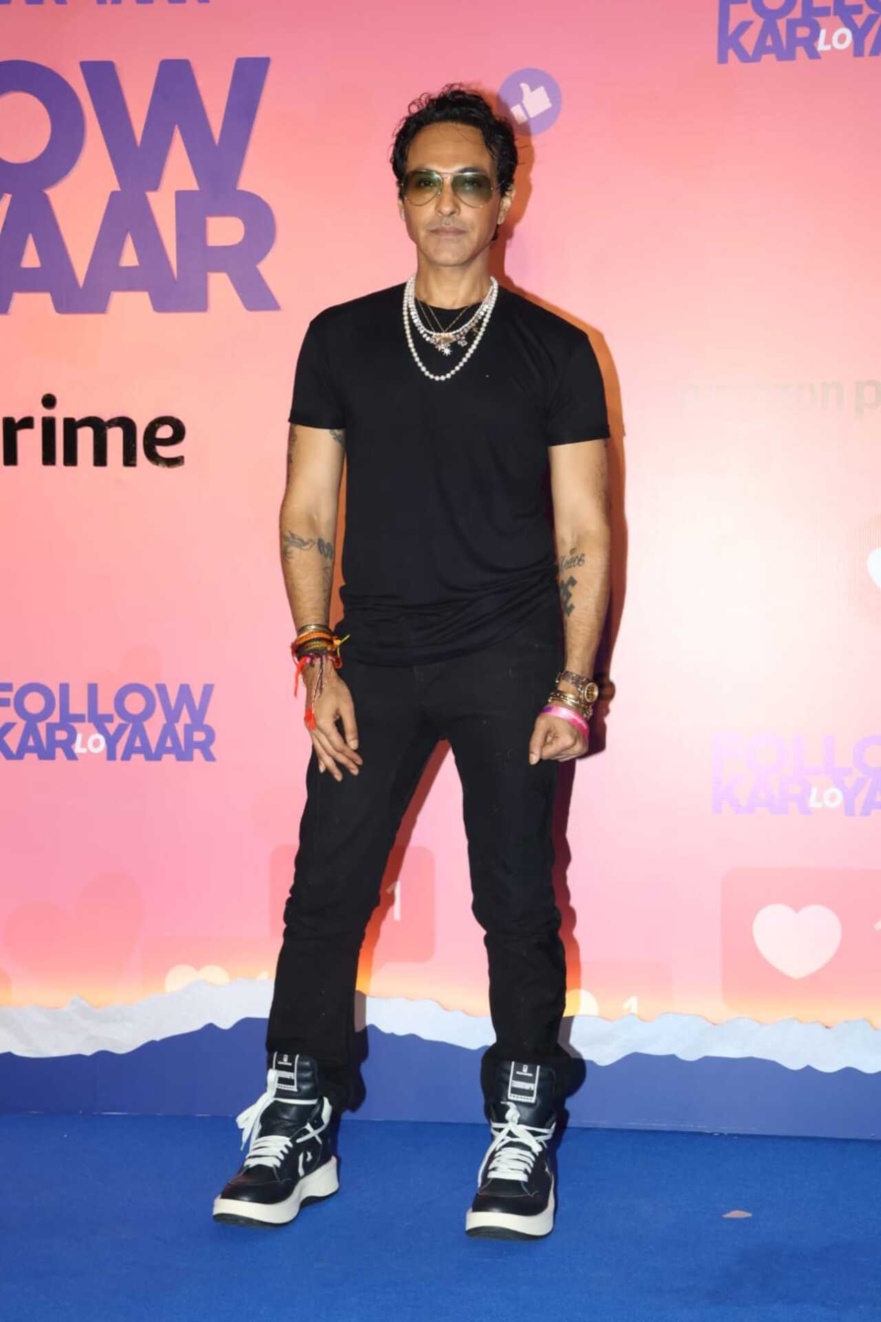Indian writer and director Mozez Singh also attended the screening