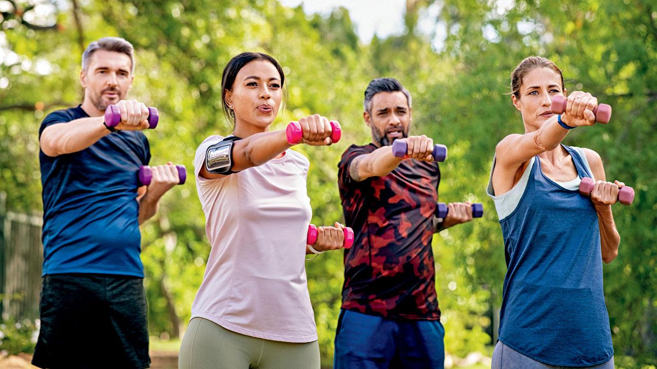 Aerobics is a good exercise routine to follow to reduce hot flashes