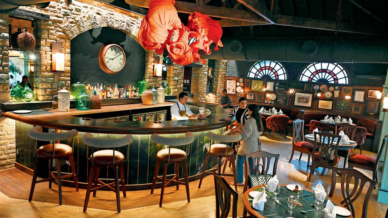 The new Gallops has restored wooden trusses, soft candlelight lamps, and an equestrian-inspired bar that creates a timeless, inviting ambience.