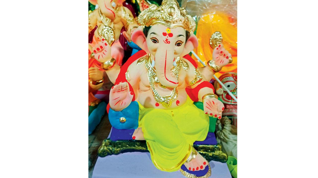 This small idol will be among the ones to be given away as part of the charity